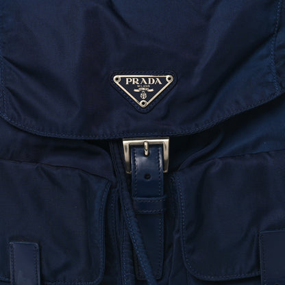 Prada Nylon Vela Medium Backpack Royal 7 of 9