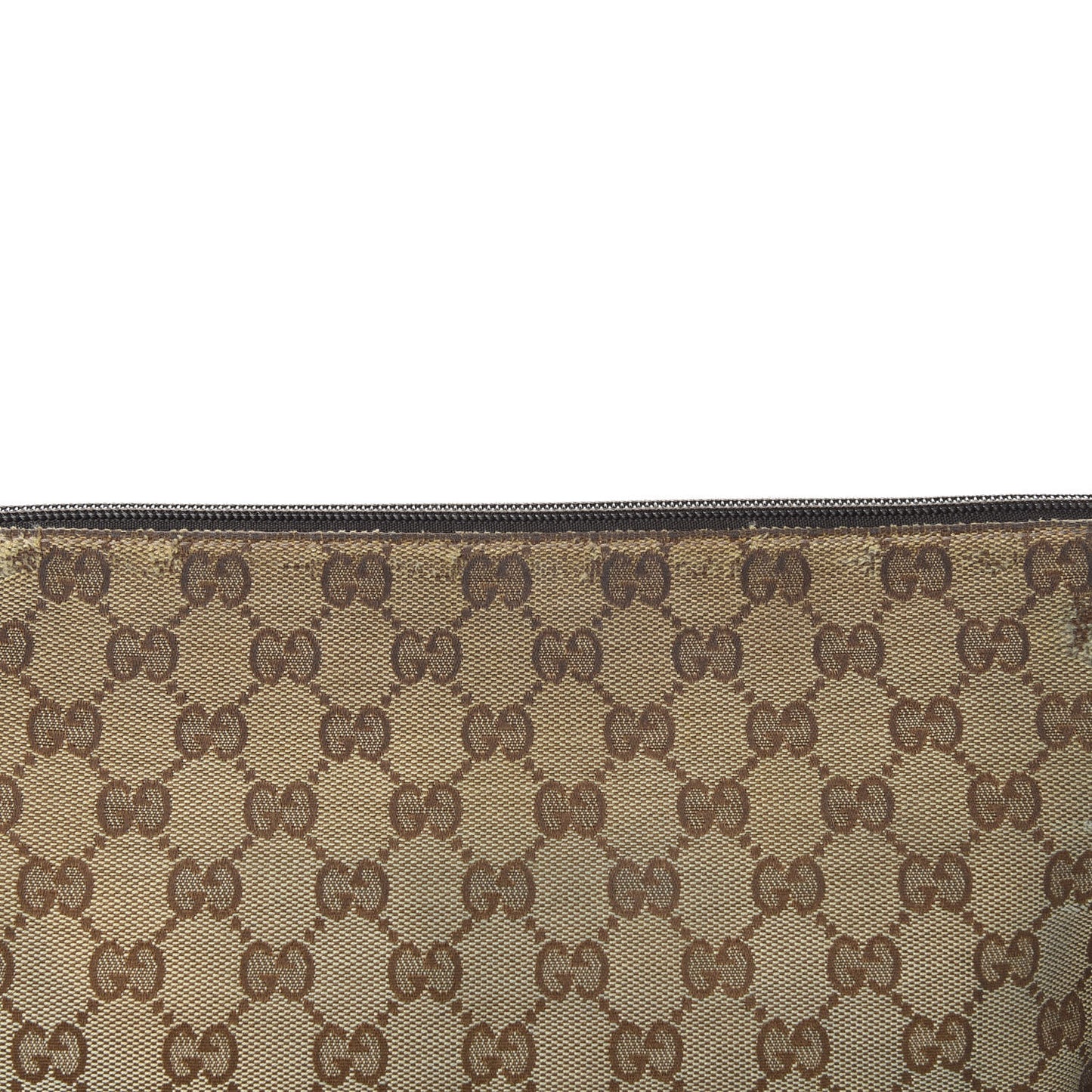 Monogram Calfskin Perforated Medium Flat Messenger Bag Dark Brown