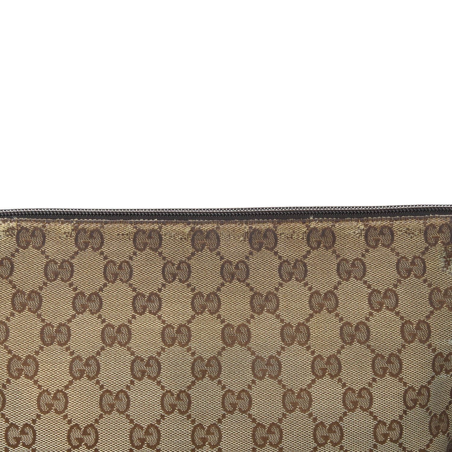 Gucci Monogram Calfskin Perforated Medium Flat Messenger Bag Dark Brown 18 of 18