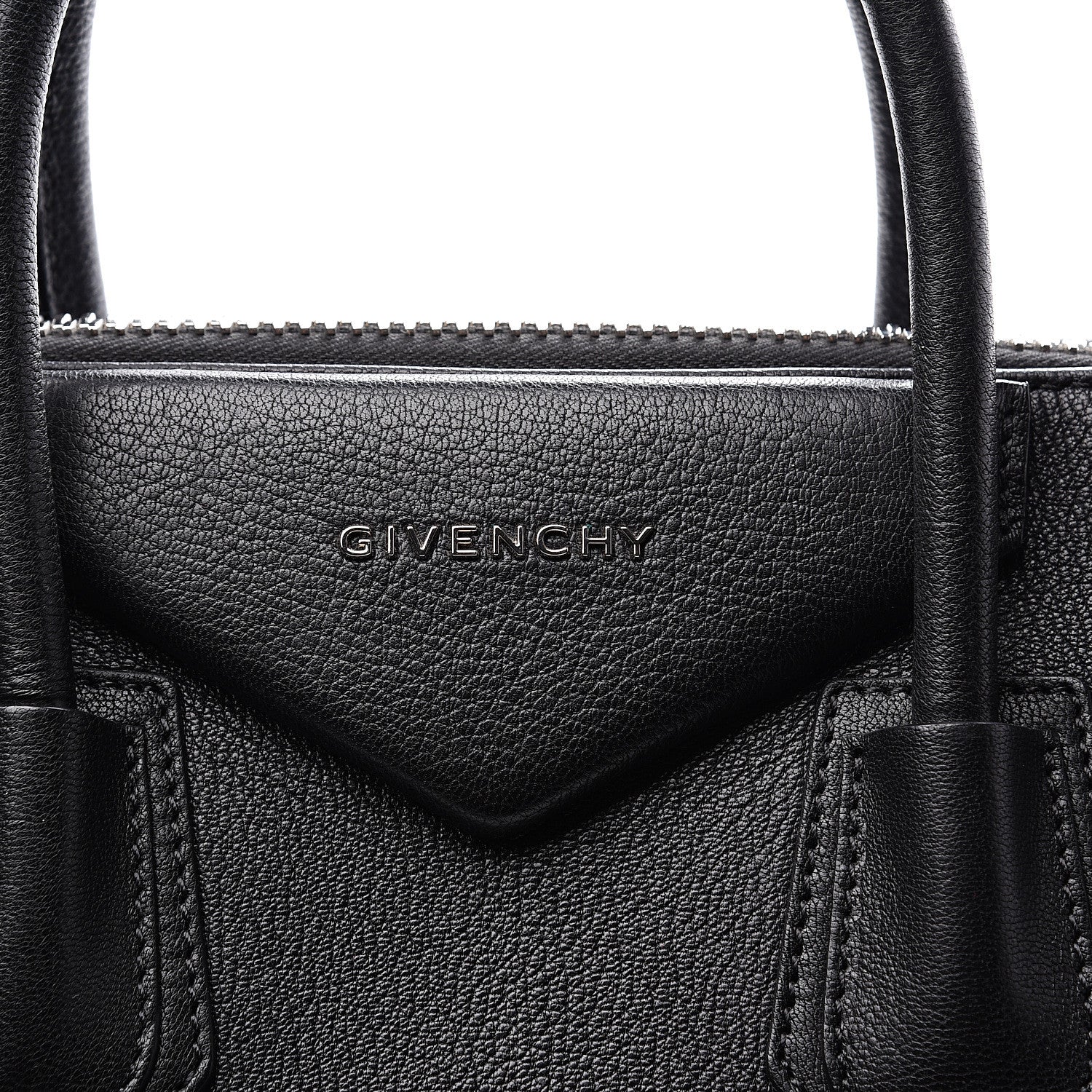 Givenchy Sugar Goatskin Medium Antigona Black 9 of 9