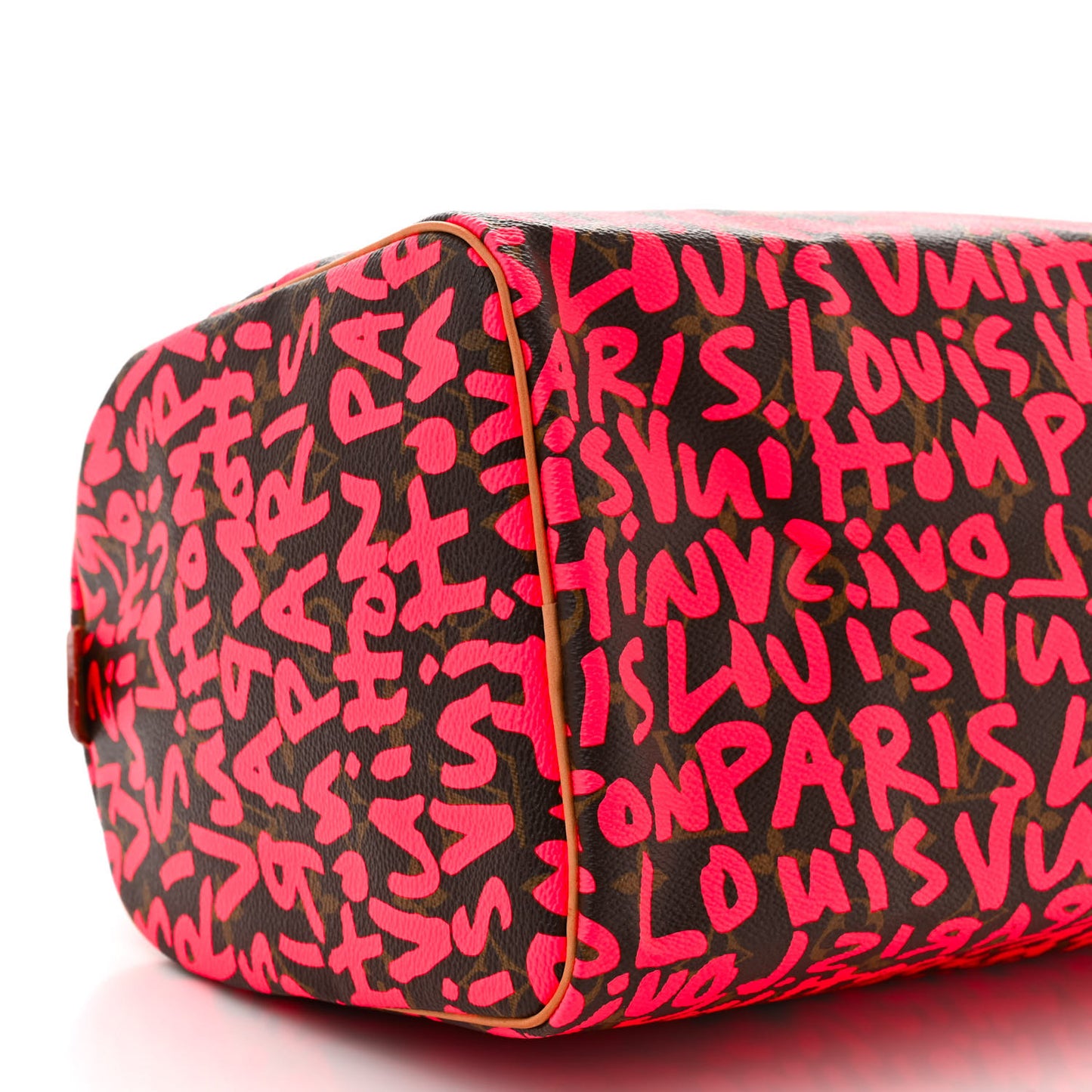 Monogram Graffiti Speedy 30 Fuchsia