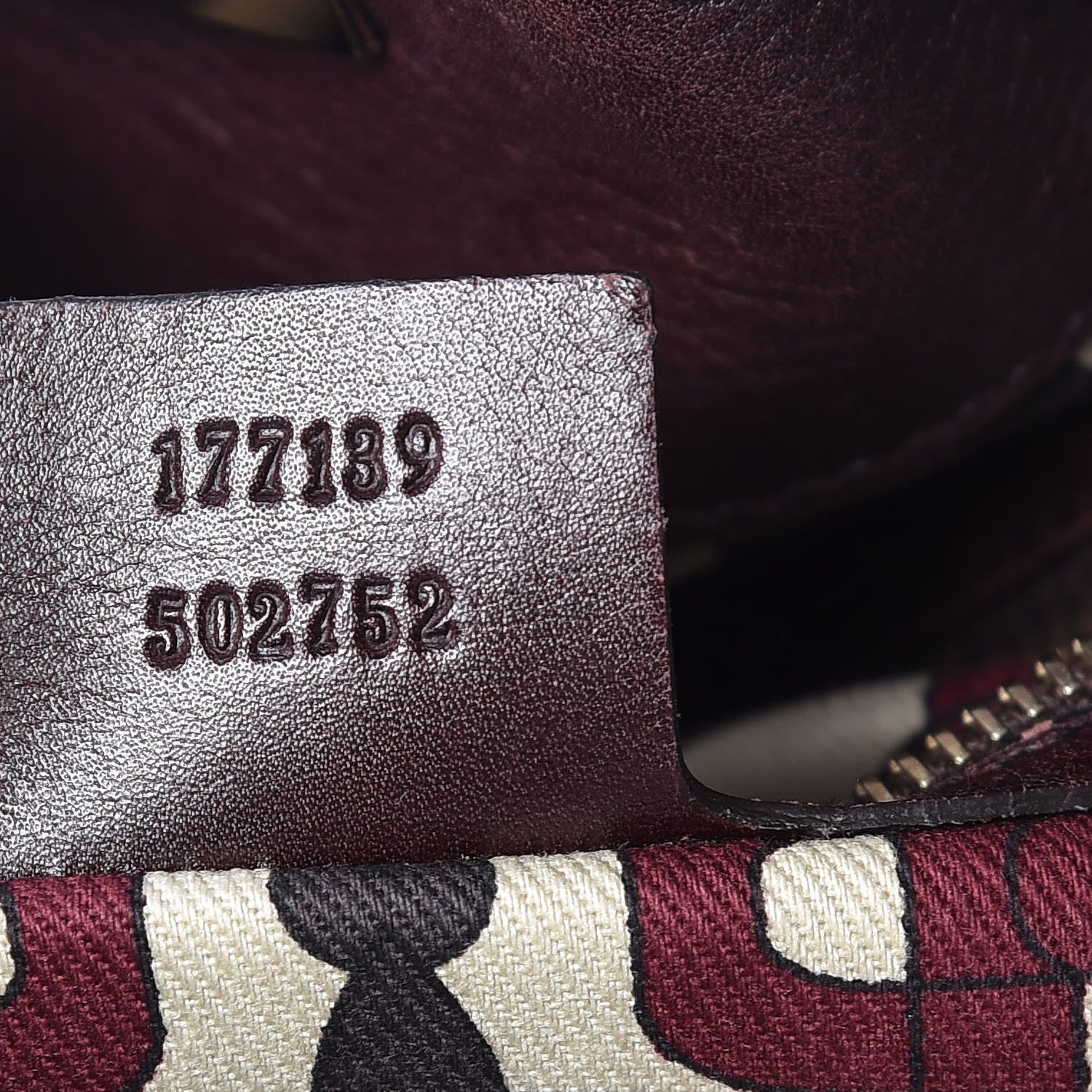 Gucci Guccissima Medium Indy Top Handle Hobo Dark Brown 7 of 9