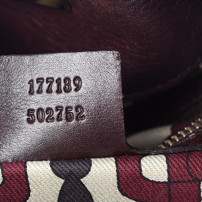 Gucci Guccissima Medium Indy Top Handle Hobo Dark Brown 7 of 9