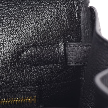 Hermes Togo Birkin 25 Black 23 of 31