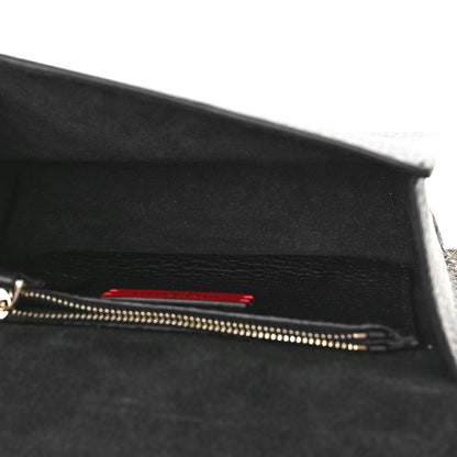 Valentino Garavani Pebbled Calfskin Rockstud Side Slip Crossbody Black 5 of 8