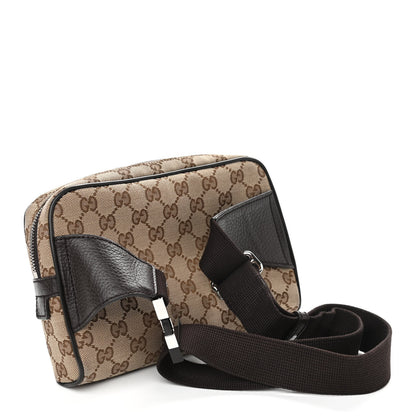 Gucci Monogram Belt Bag Dark Brown 3 of 11