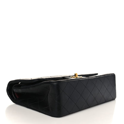 Chanel Lambskin Quilted Medium Double Flap Black 4 of 9