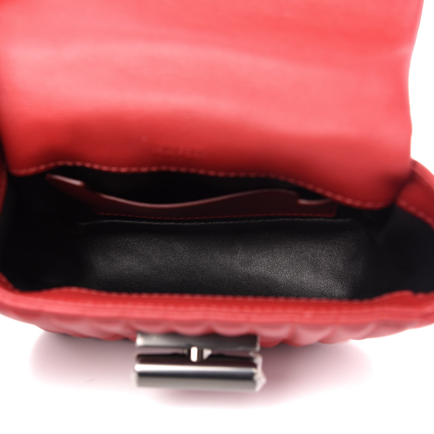 Tom Ford Calfskin Quilted Small Natalia Shoulder Bag Fire 5 of 10