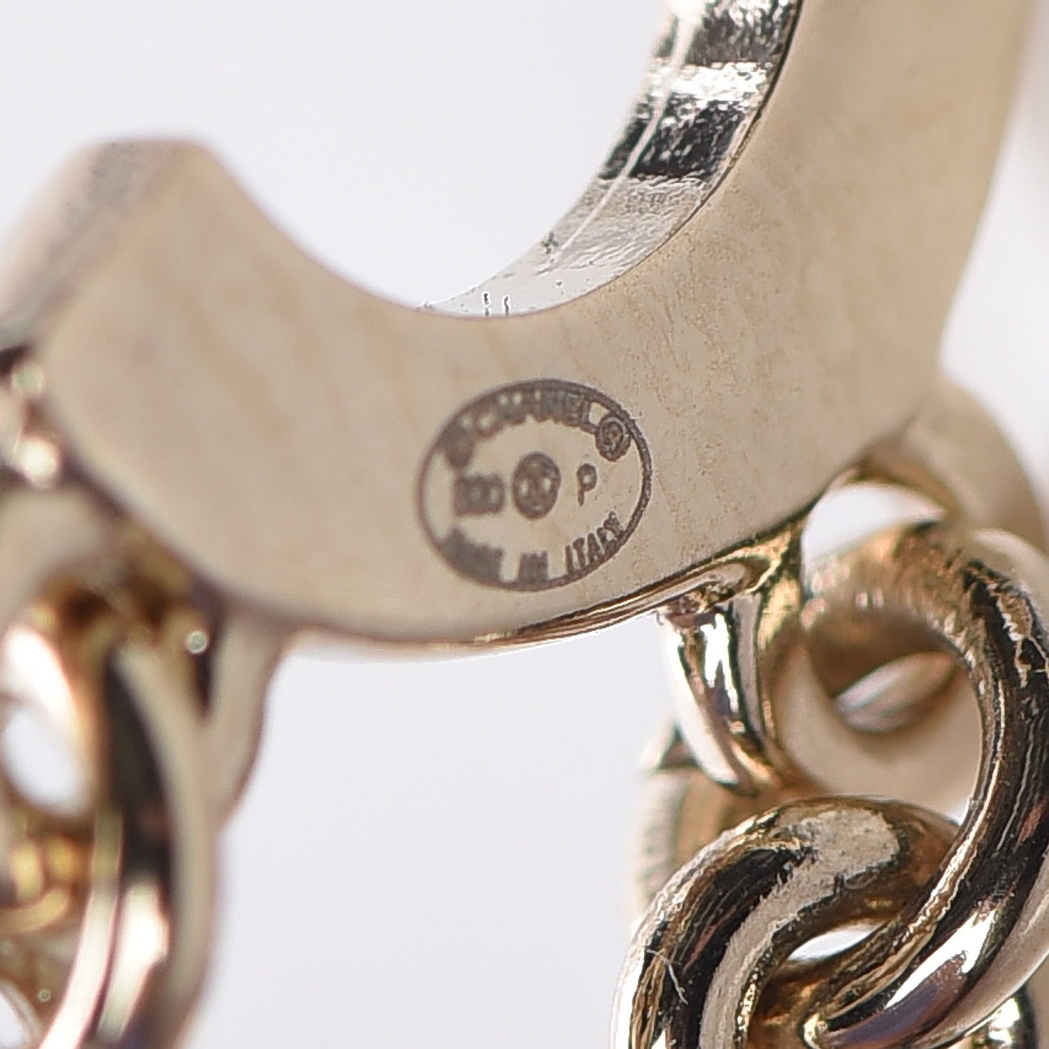 Chanel Crystal Pearl Bright Young Things Earrings Gold Ruthenium 3 of 5