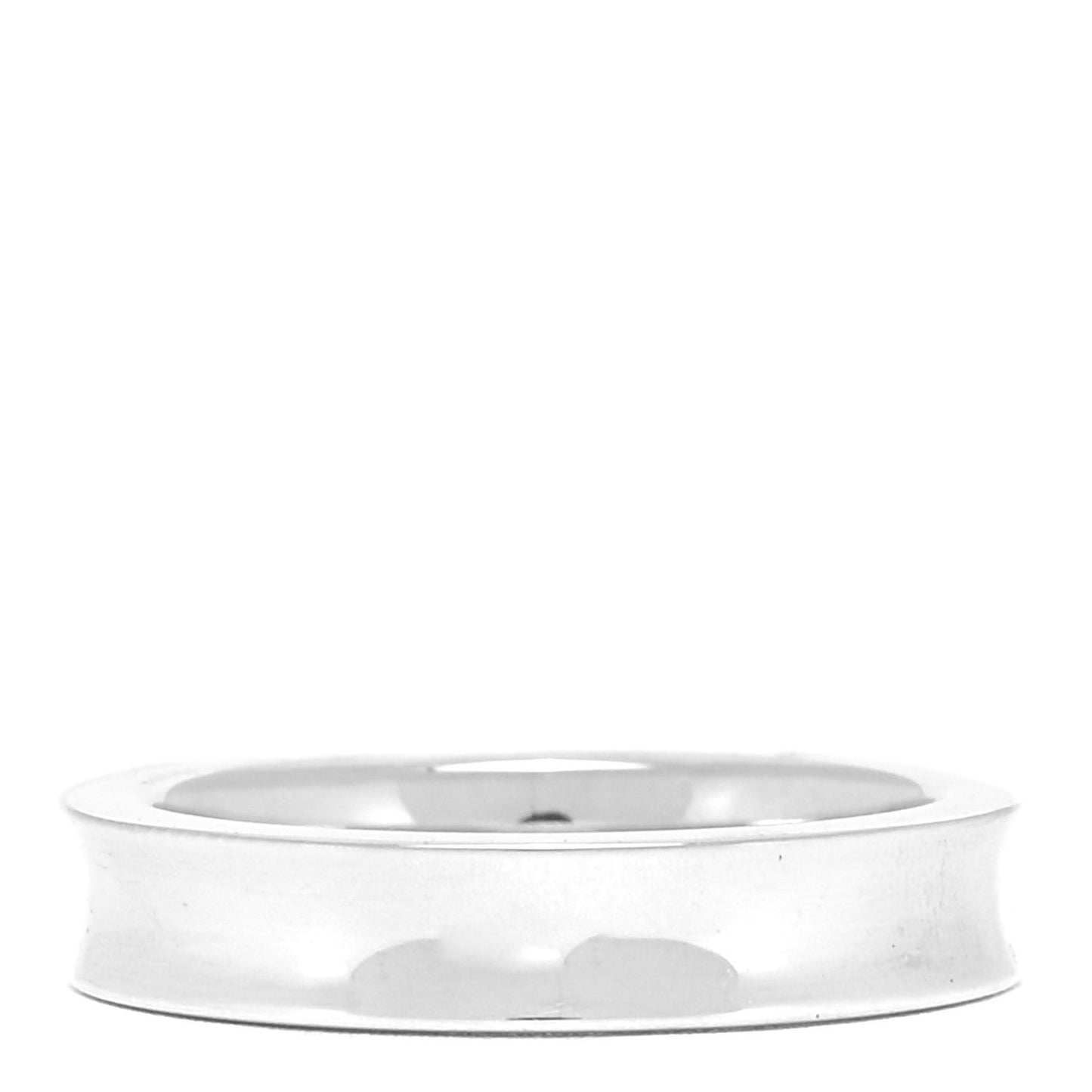 Sterling Silver Narrow 1837 Band Ring 49 4.75