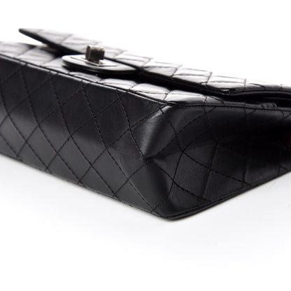 Chanel Aged Calfskin Quilted 2.55 Reissue 225 Flap Black 6 of 9