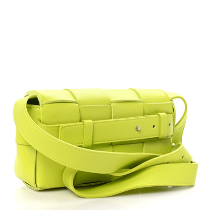 Bottega Veneta Nappa Intreccio Cassette Belt Bag Kiwi 3 of 9