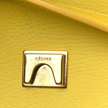 Celine Elephant Calfskin Mini Belt Bag Sun Yellow 7 of 12