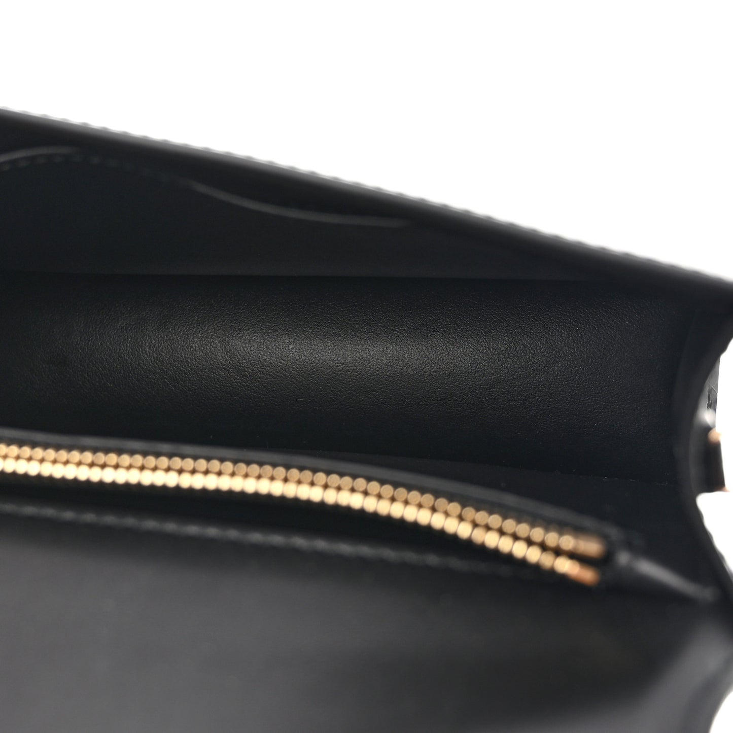 Patent Calfskin Mini Vela Flap Bag Black