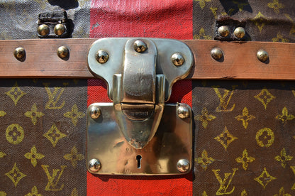 Louis Vuitton Antique Steamer Trunk 9 of 13