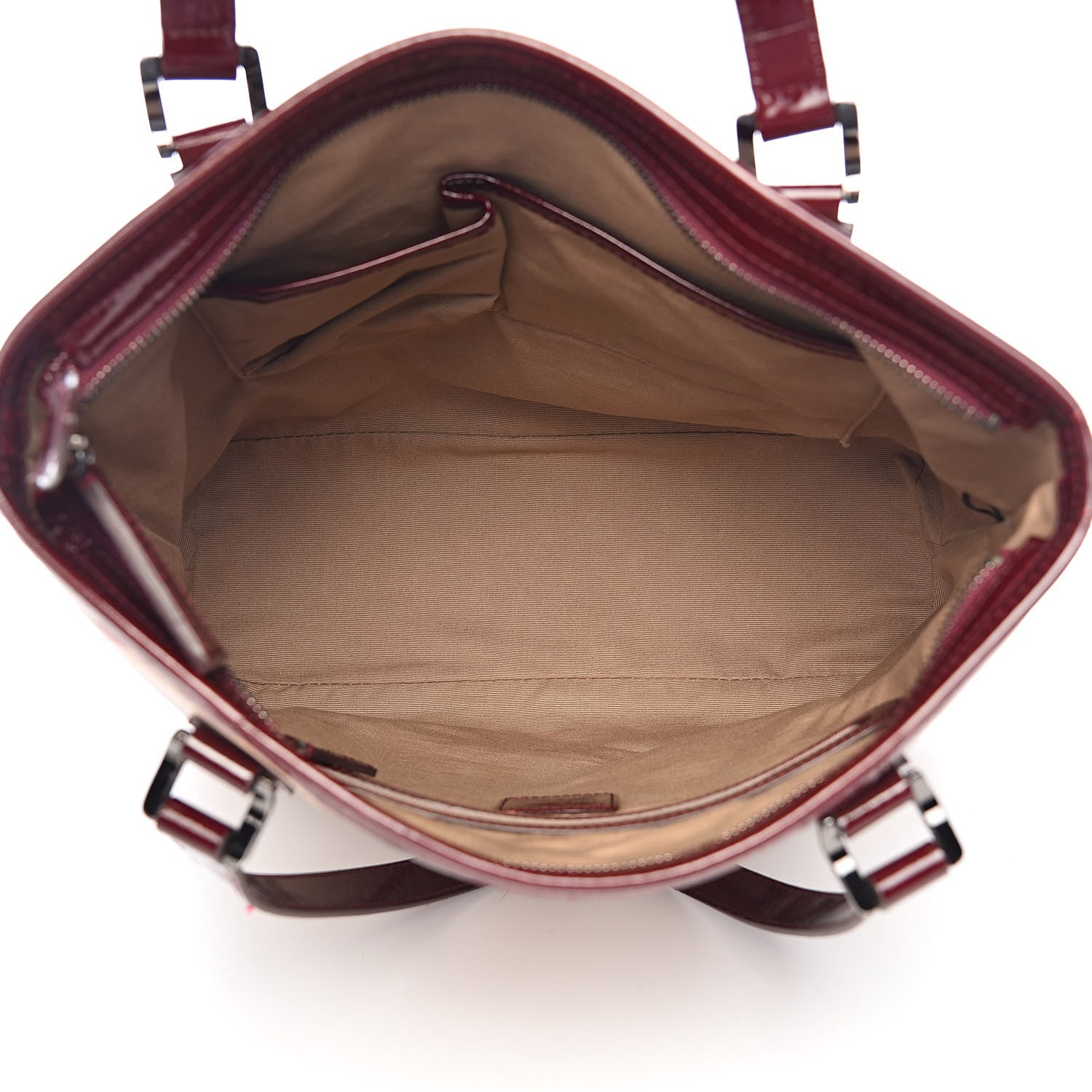 Burberry Supernova Check Regent Tote Berry Red 5 of 17