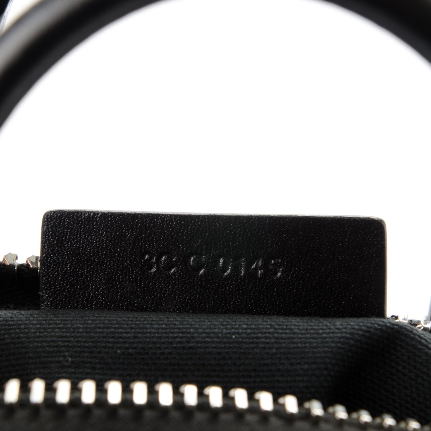 Shiny Lord Calfskin Mini Antigona Black