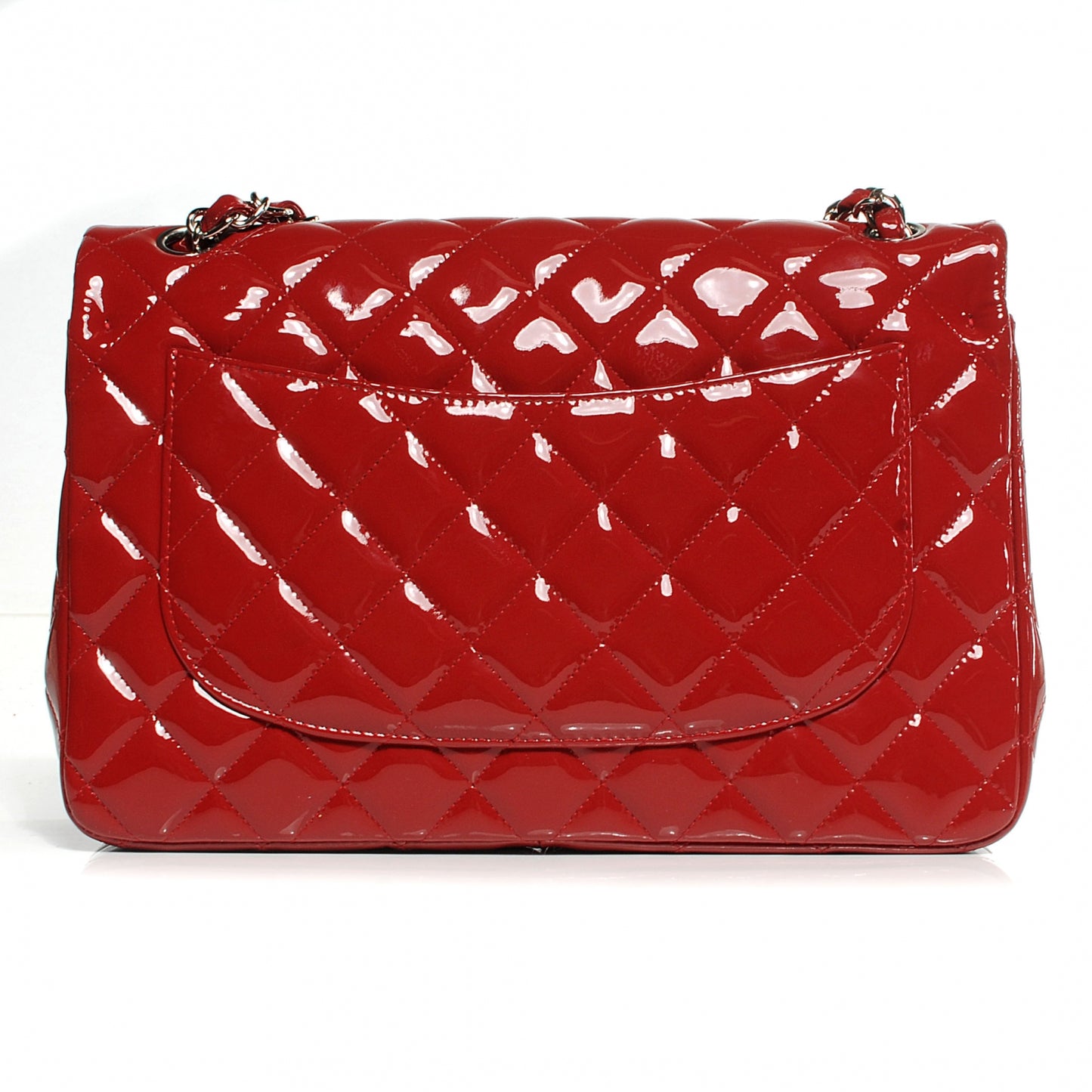 Patent Jumbo Double Flap Red