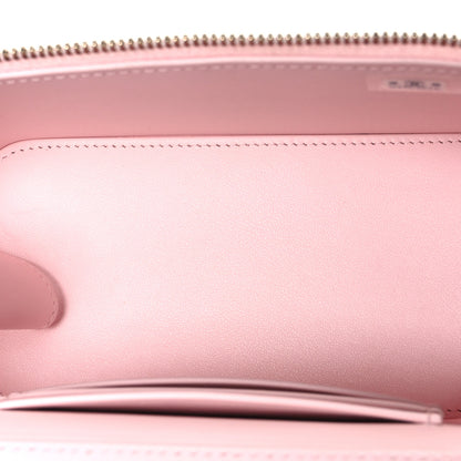 Chanel Lambskin Quilted Small Pearl Crush Vanity Case With Chain Light Pink 5 of 11