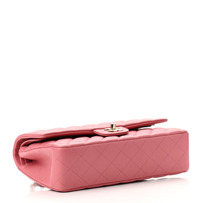 Chanel Caviar Quilted Medium Double Flap Pink 3 of 10