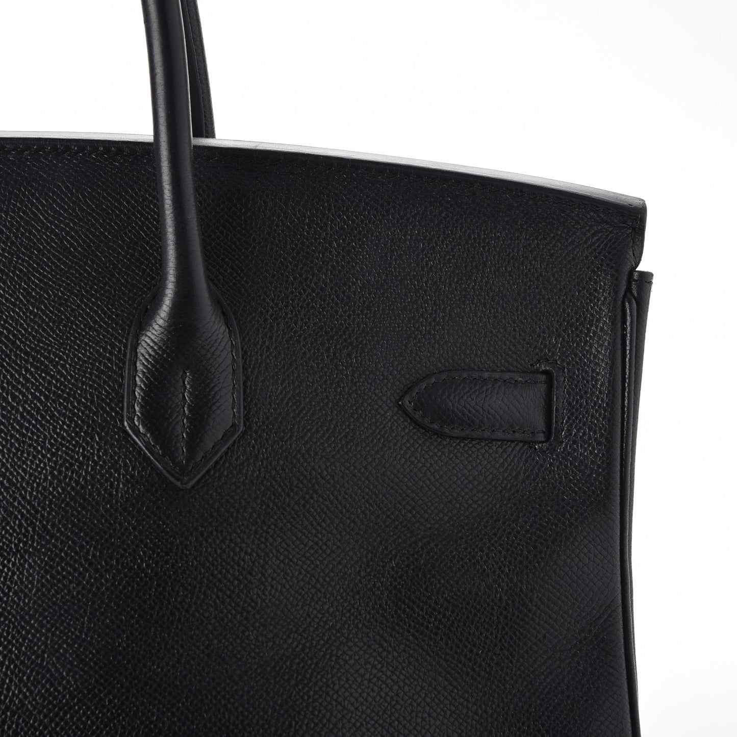 Epsom Birkin 35 Black