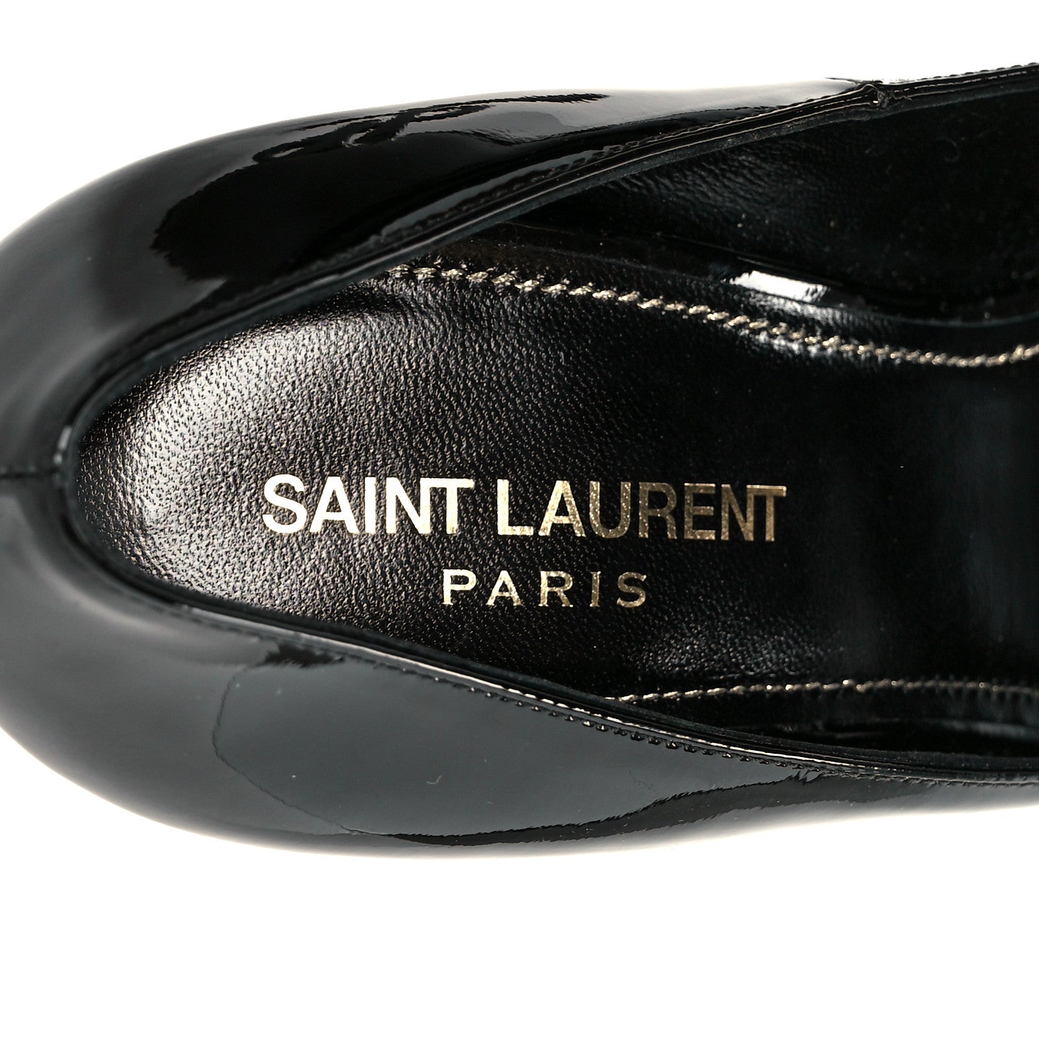 Saint Laurent Patent Opyum 110 Pumps 39 Black 7 of 10