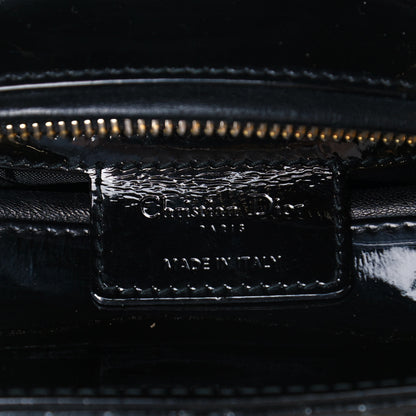 Christian Dior Patent Cannage Medium Lady Dior Black 6 of 12