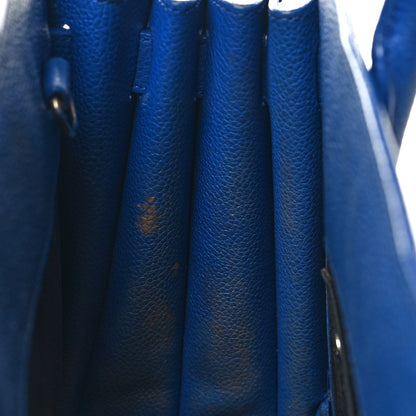 Saint Laurent Grained Calfskin Nano Sac De Jour Royal Blue 11 of 14