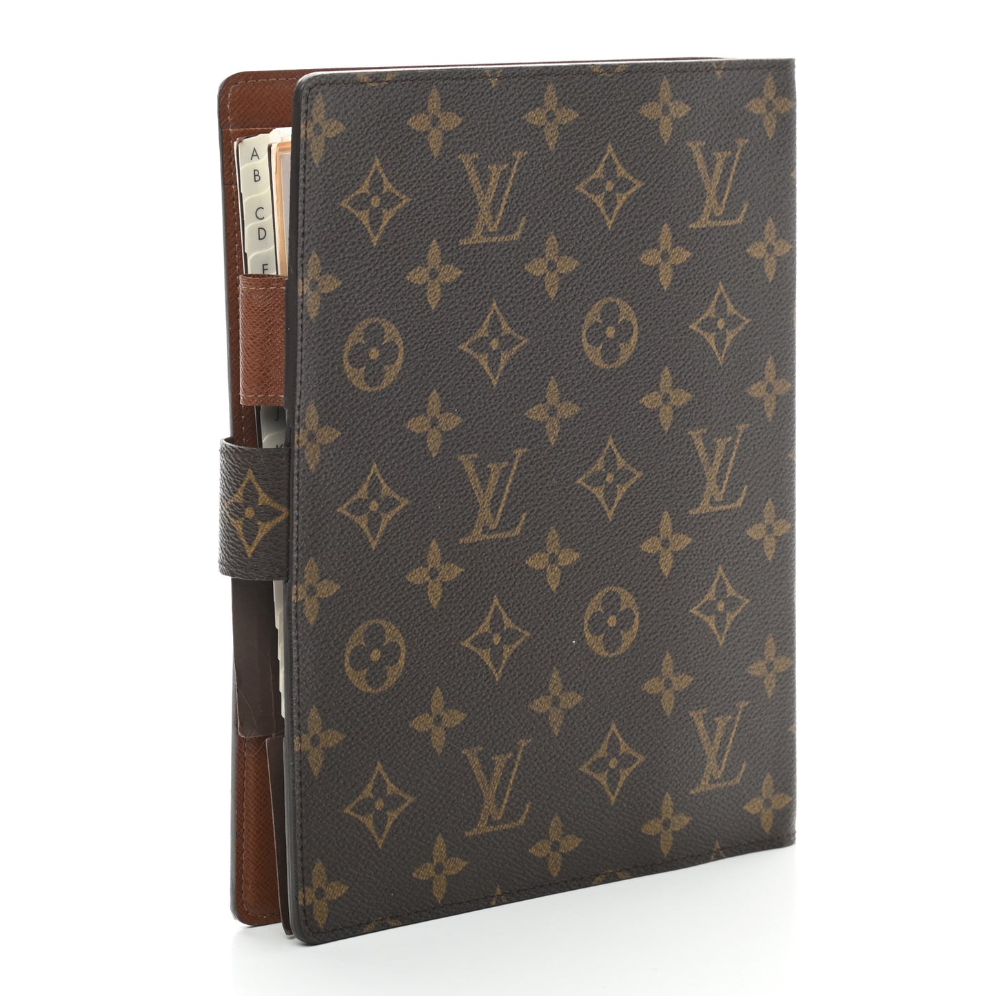 Monogram Large Ring Agenda Cover