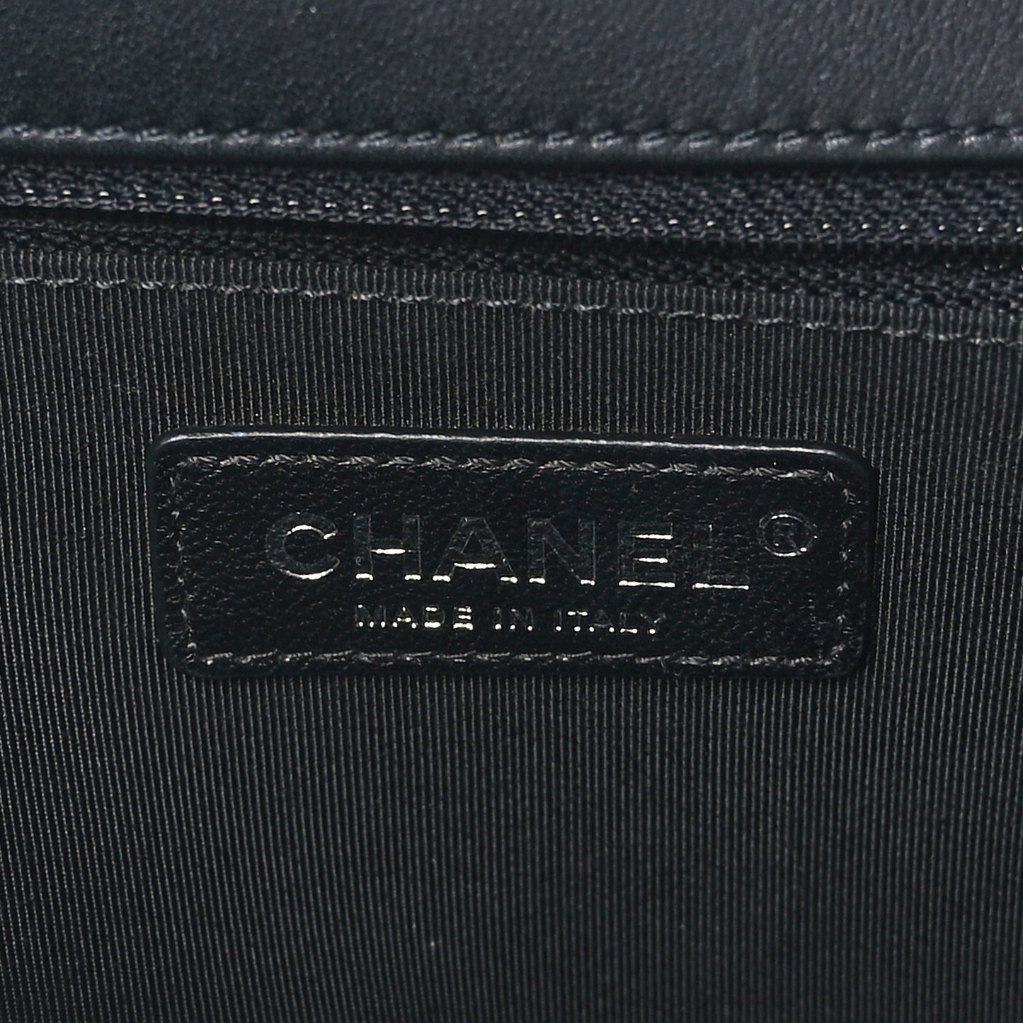 Calsfkin Quilted New Medium Boy Flap Black
