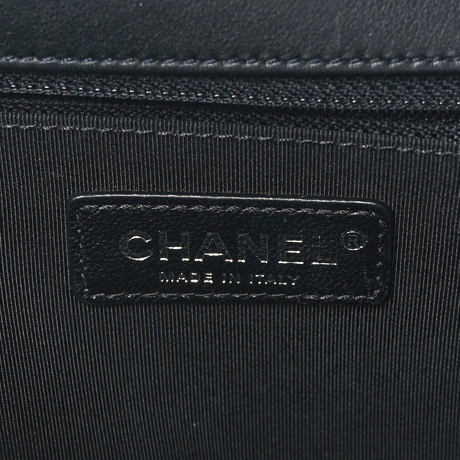 Chanel Calsfkin Quilted New Medium Boy Flap Black 6 of 9