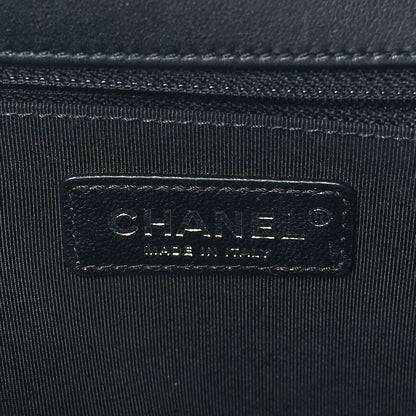 Chanel Calsfkin Quilted New Medium Boy Flap Black 6 of 9