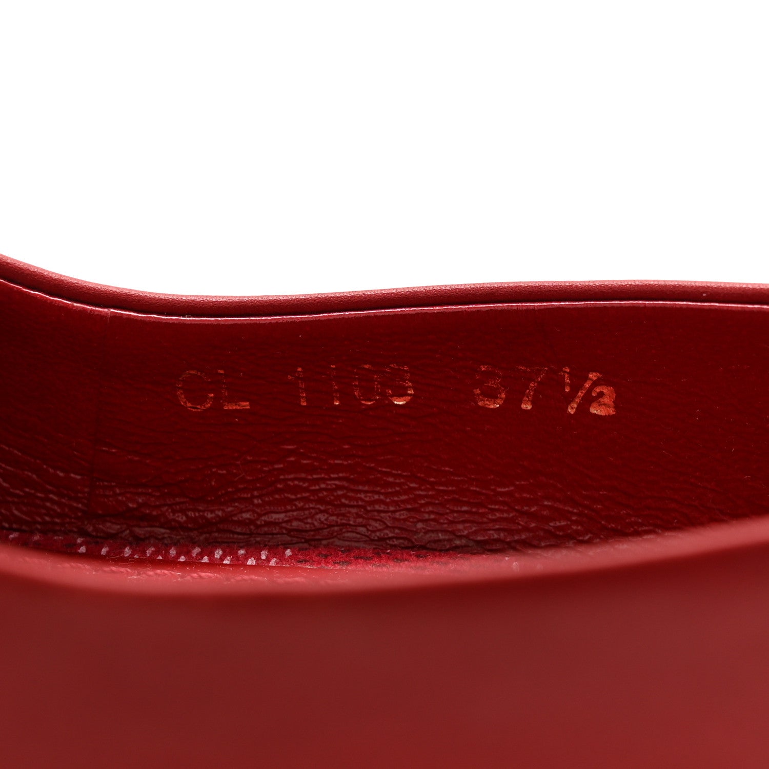 Louis Vuitton Calfskin Damier Espadrille Wedge Sandals 37.5 Red 9 of 12