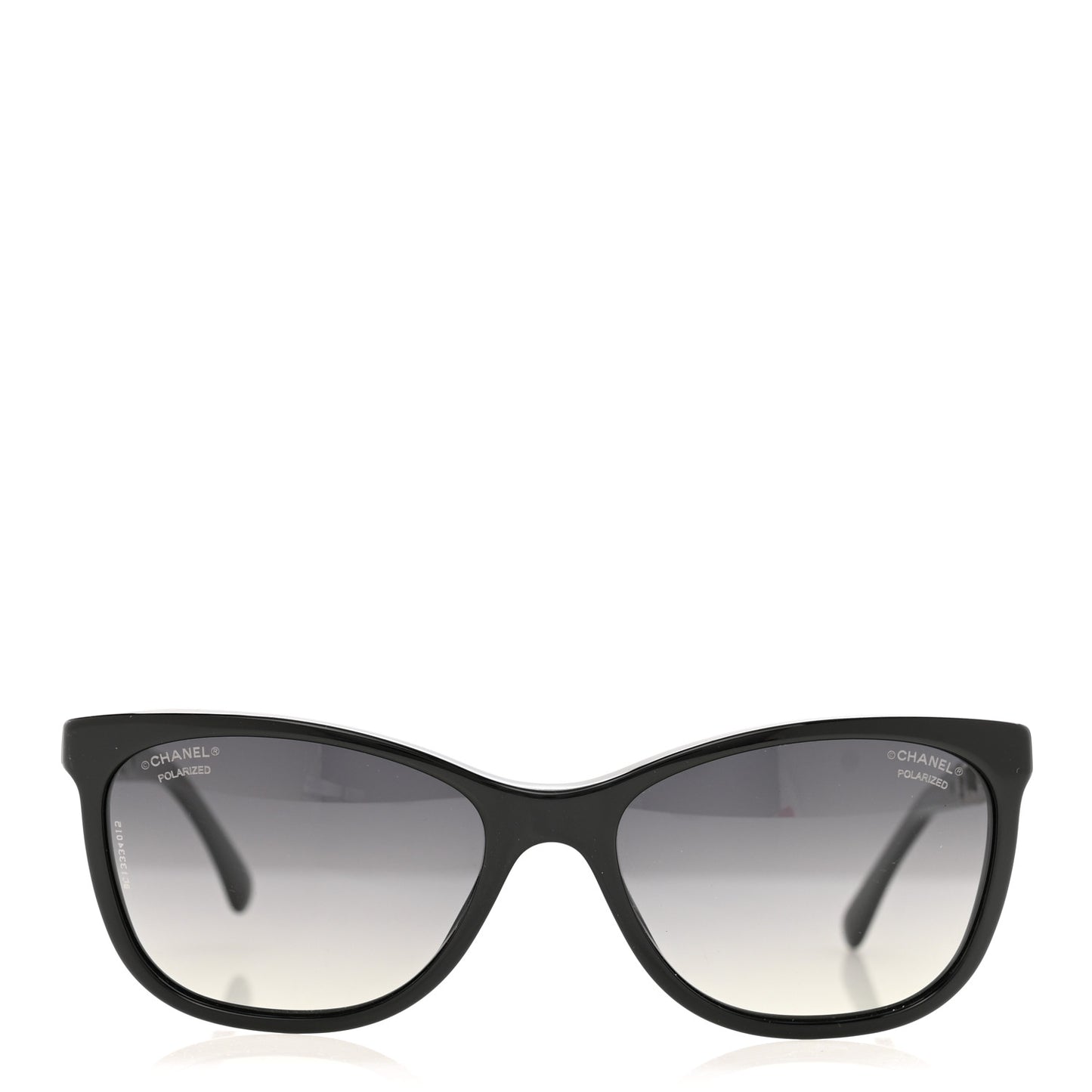 Cat Eye Chain Polarized Sunglasses 5260-Q Black