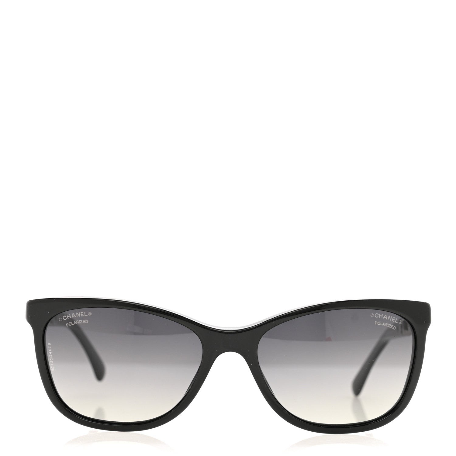 Chanel Cat Eye Chain Polarized Sunglasses 5260-Q Black 2 of 7