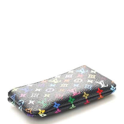 Louis Vuitton LV X TM Monogram Multicolor Key Pouch Black 4 of 8
