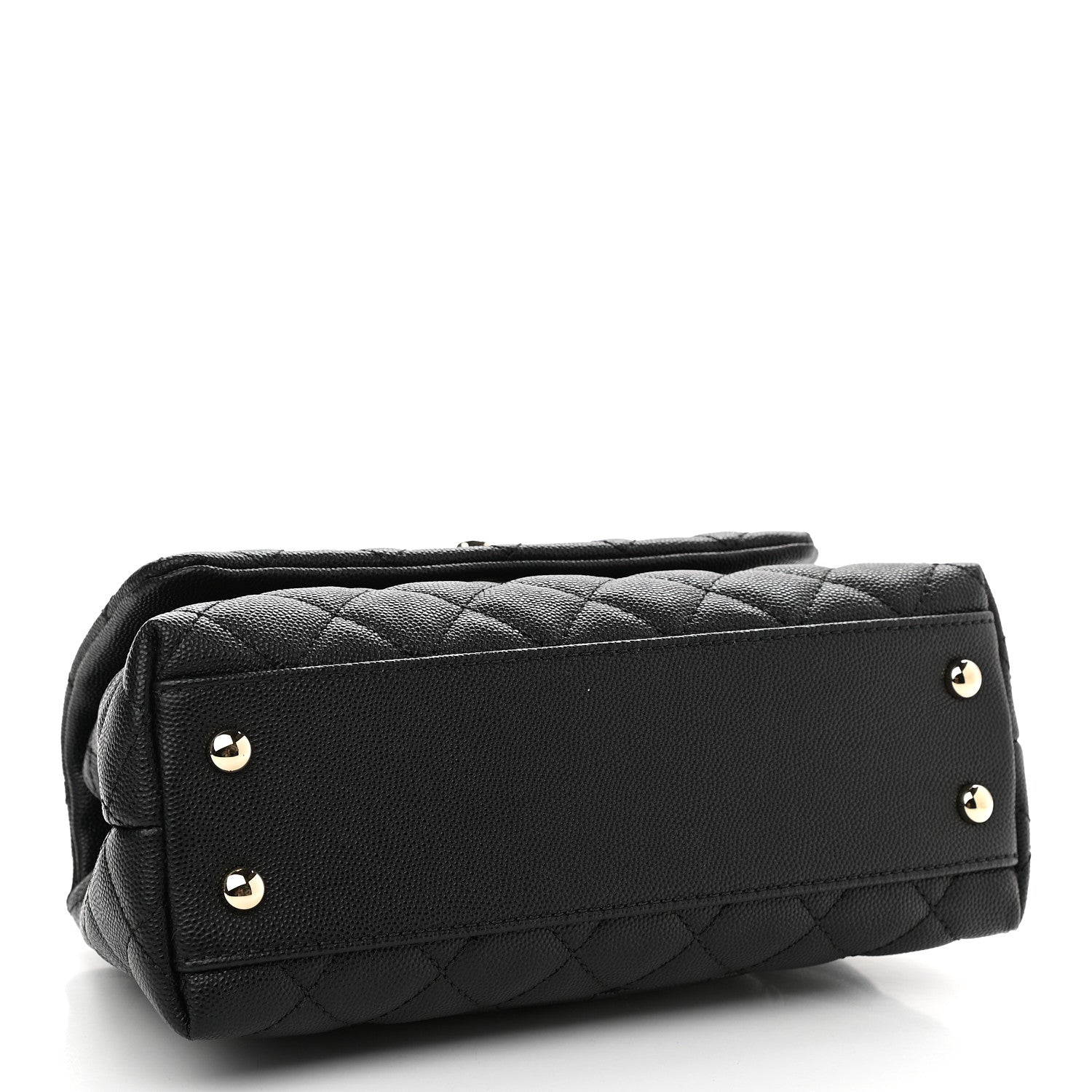 Chanel Caviar Quilted Mini Coco Handle Flap Black 4 of 9