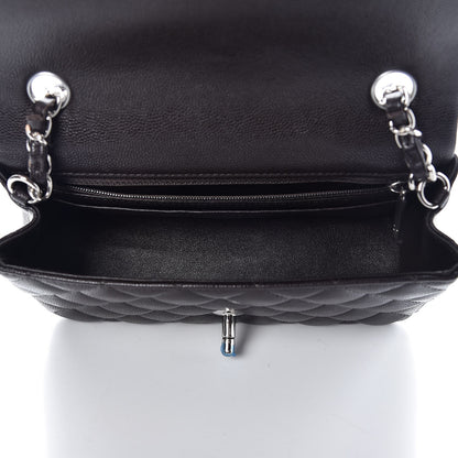 Chanel Caviar Quilted Mini Rectangular Flap Dark Brown 5 of 7