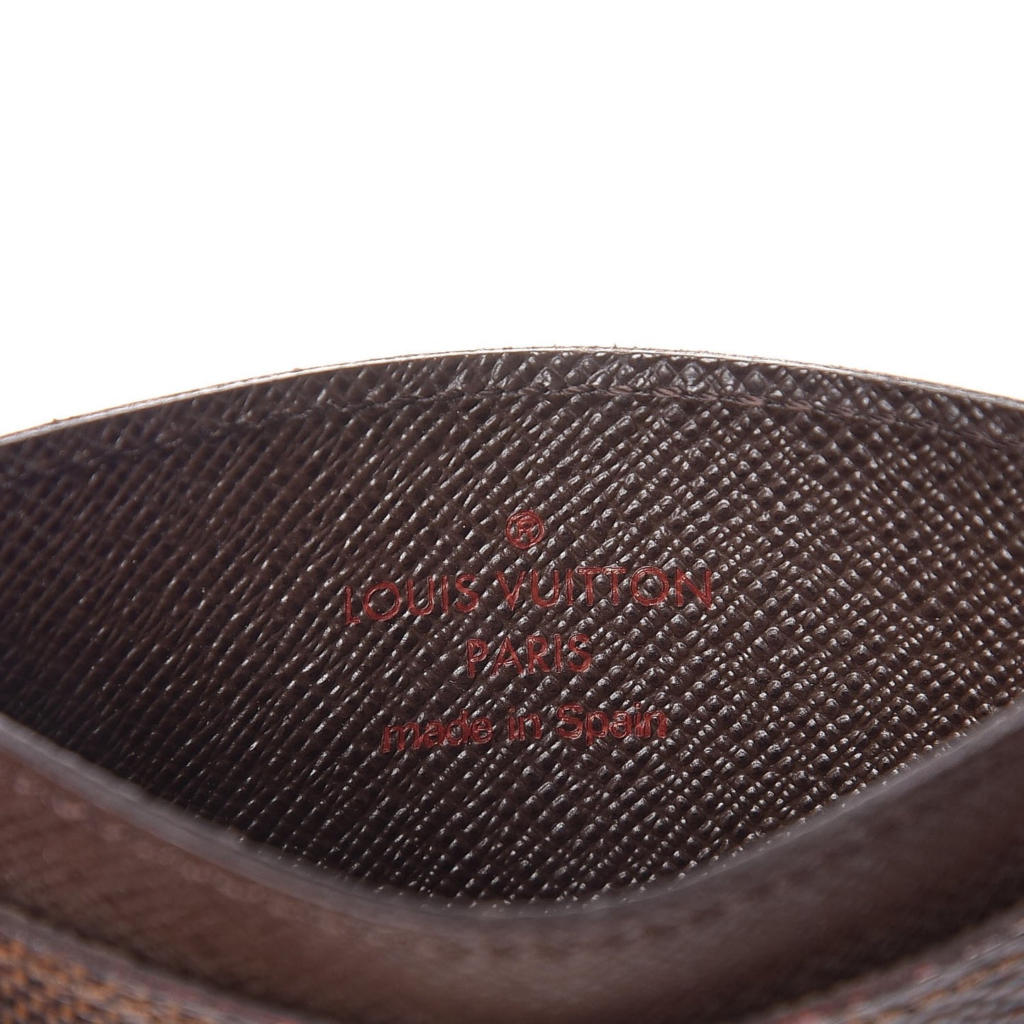Damier Ebene Card Holder