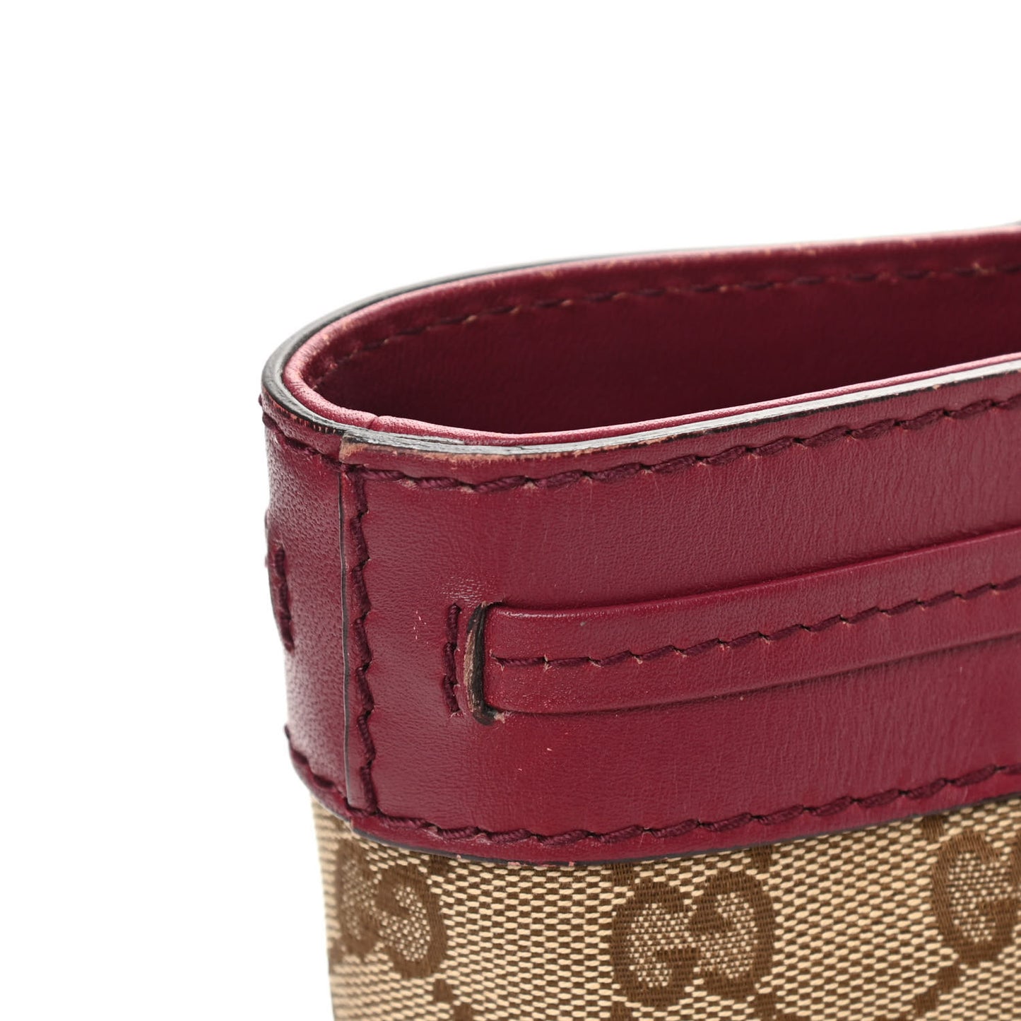 Monogram Web Medium Mayfair Tote Cherry