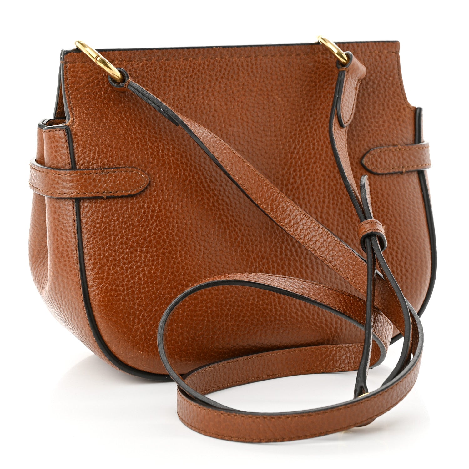 Mulberry Small Classic Grain Calfskin Small Amberley Satchel Oak 3 of 12