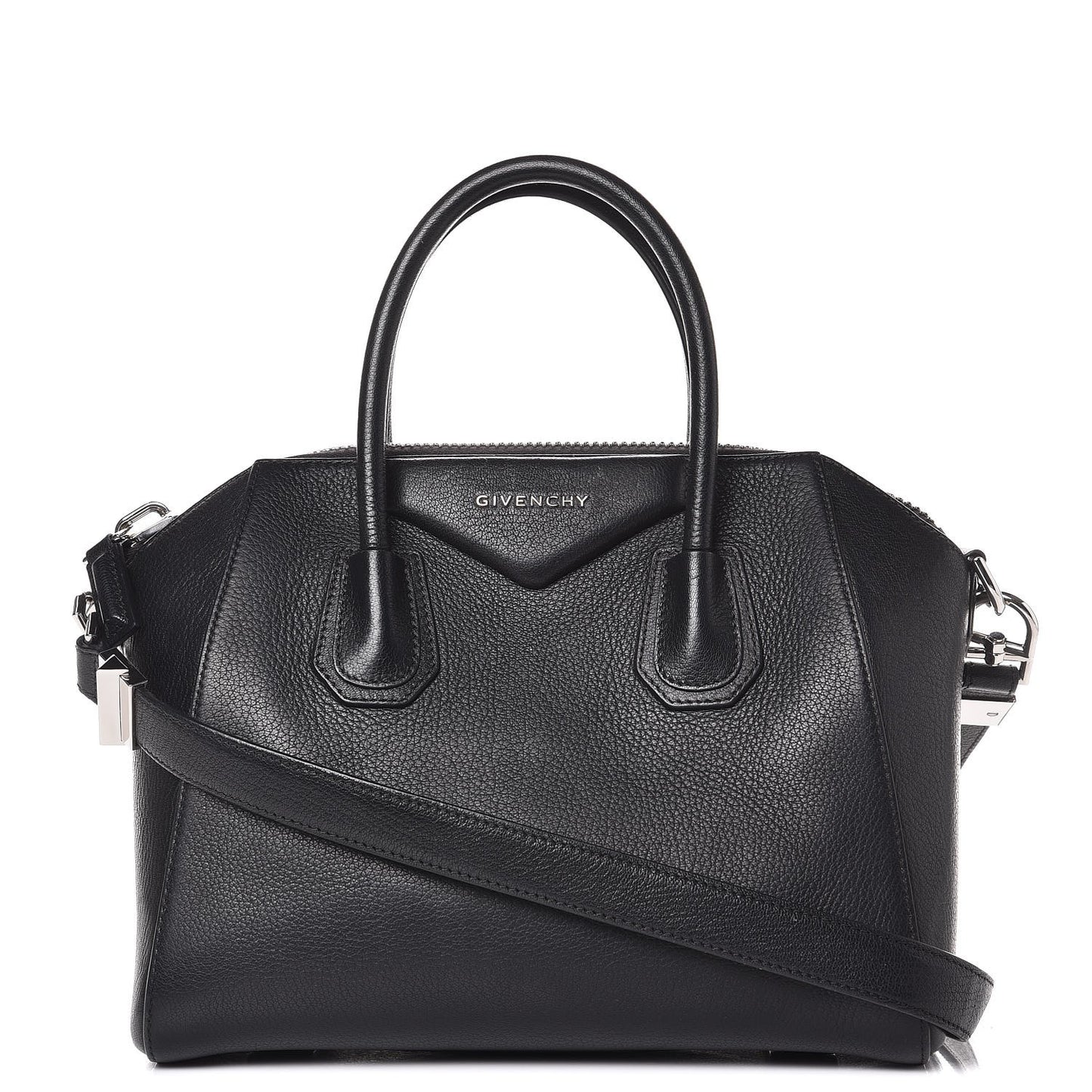 Sugar Goatskin Small Antigona Black