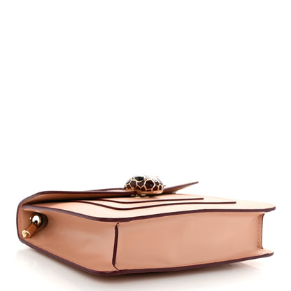 Bulgari Calfskin Serpenti Forever Crossbody Bag Beige 4 of 9