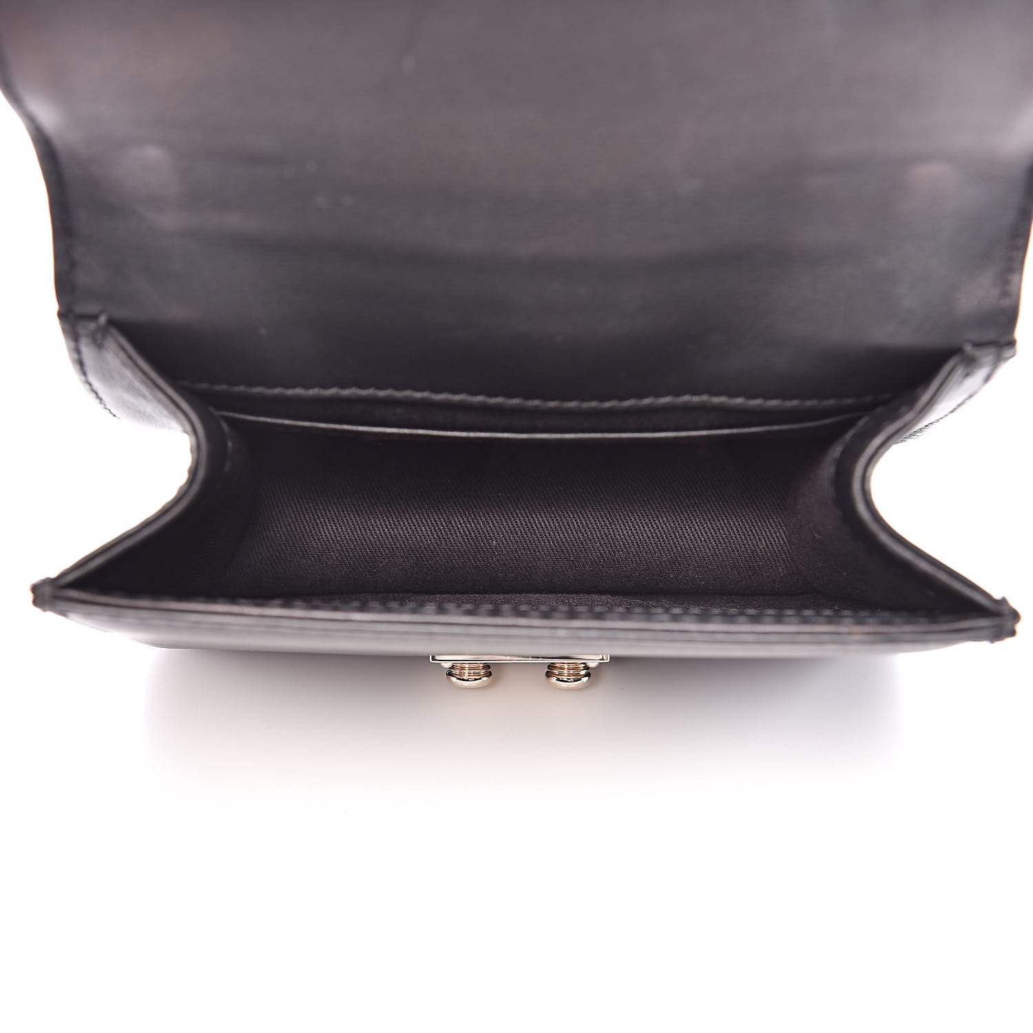 Valentino Garavani Vitello Mini Glam Lock Rockstud Flap Black 5 of 12