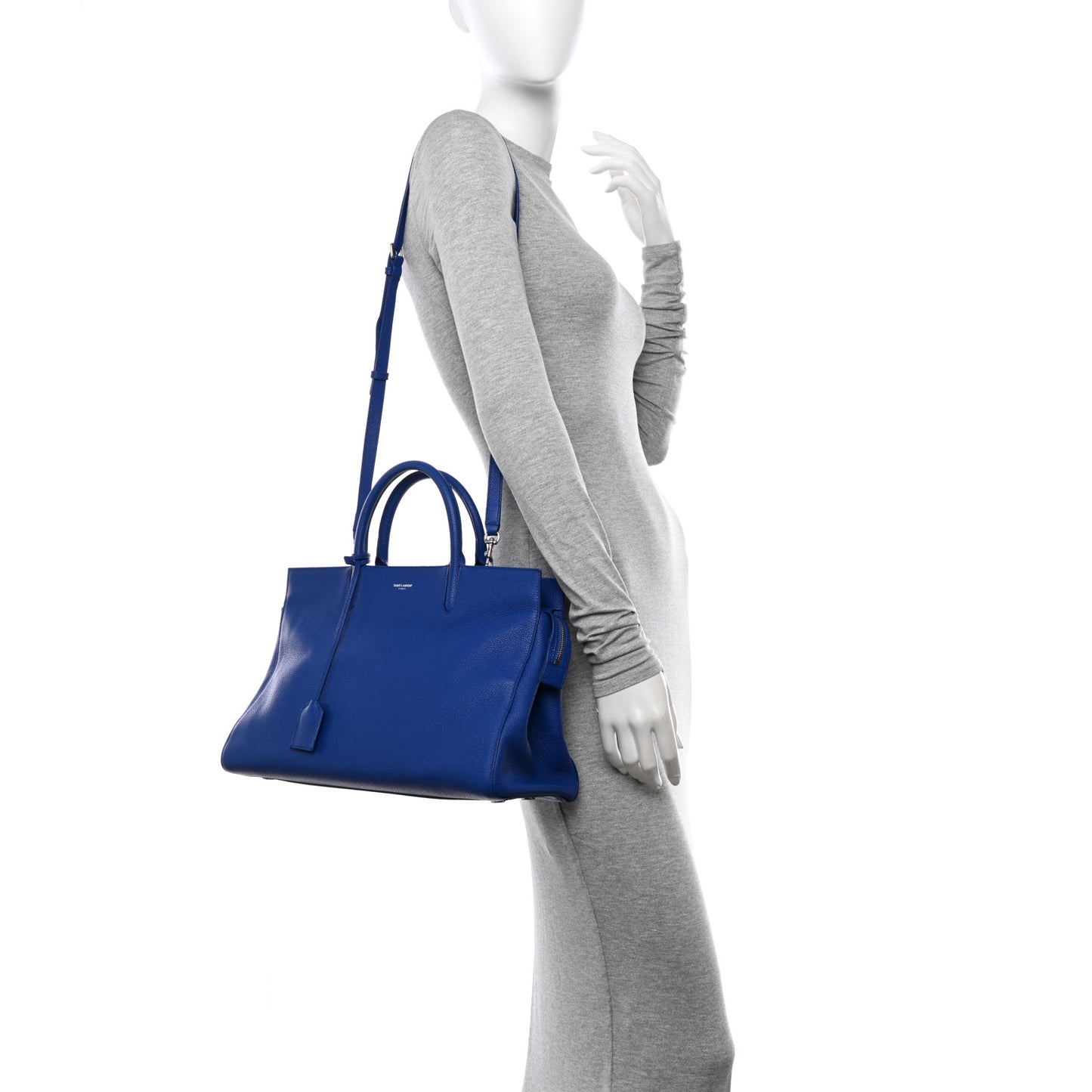 Calfskin Medium Rive Gauche Cabas Outremer