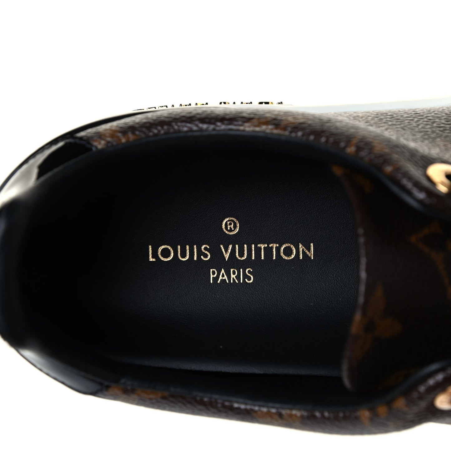 Patent Monogram Frontrow Sneakers 37.5