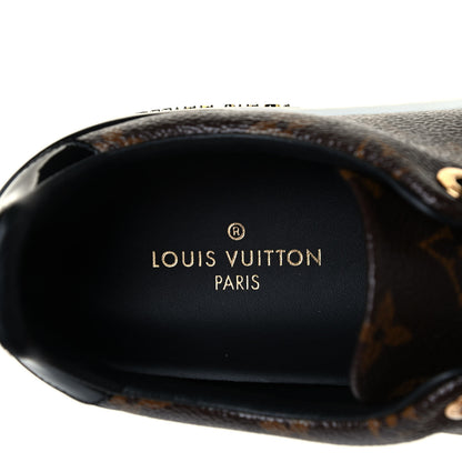 Louis Vuitton Patent Monogram Frontrow Sneakers 37.5 5 of 5