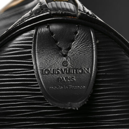 Louis Vuitton Epi Keepall 45 Black 5 of 9