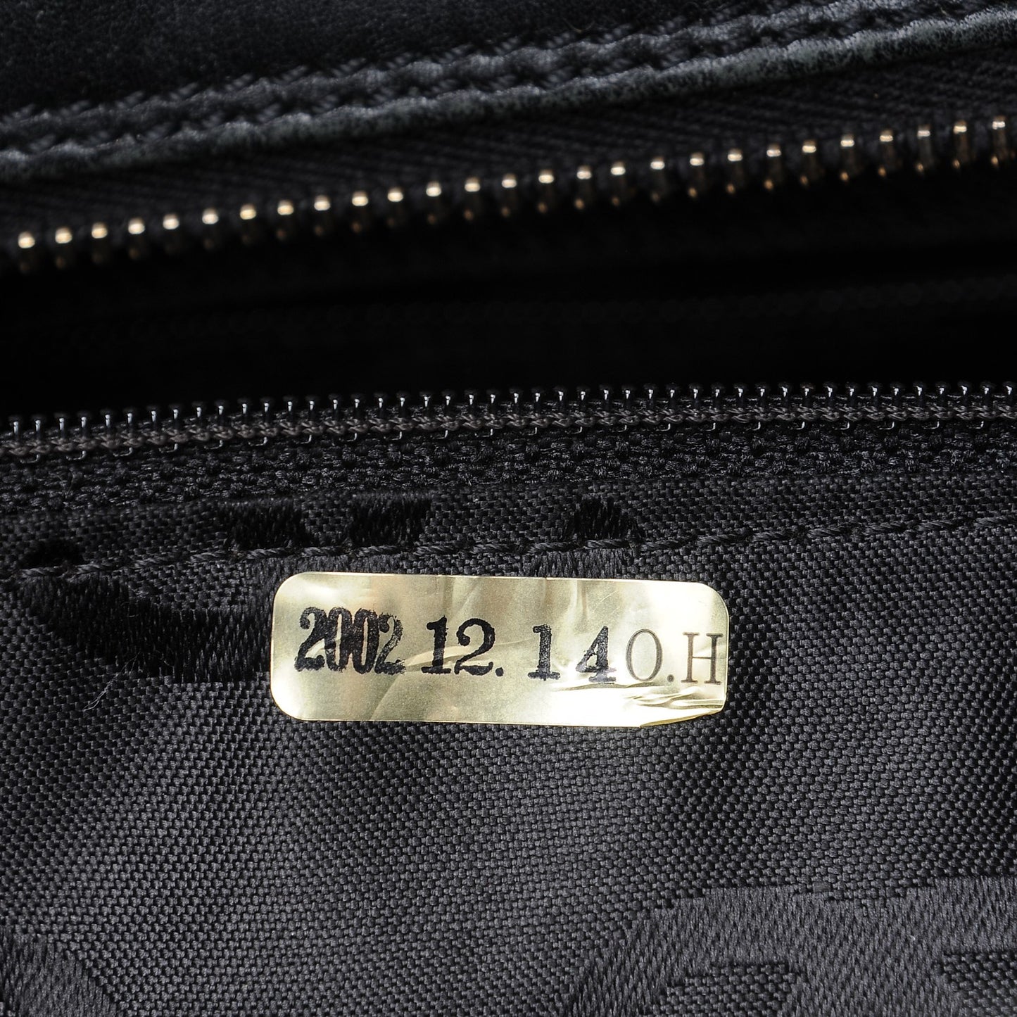 Calfskin Contrast Stitch Surpique Bowler Black