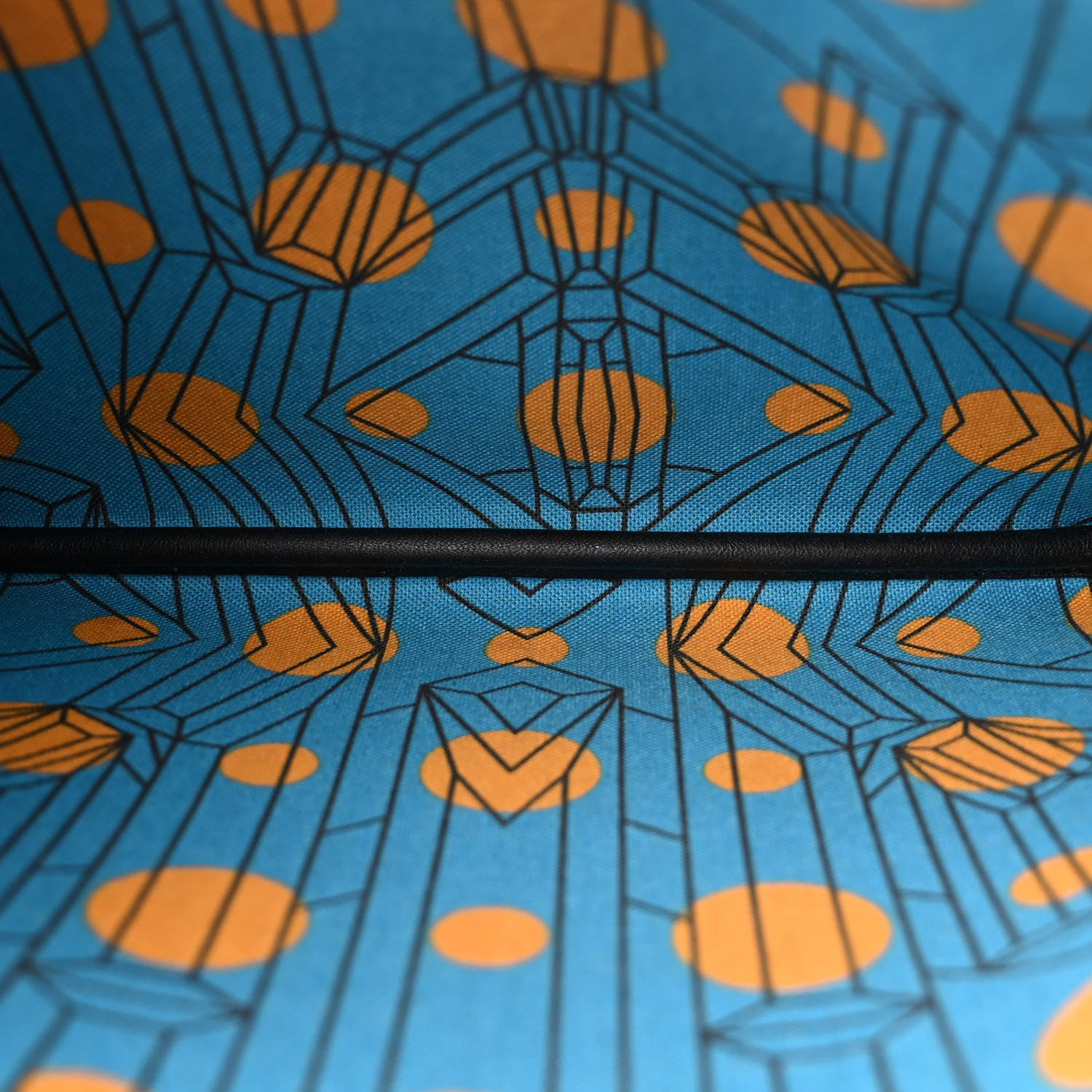 MCM Visetos Large Project Reversible Shopper Tote Munich Blue 8 of 18